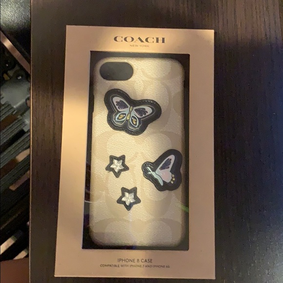 Coach iPhone 8 butterflies case - Picture 1 of 3